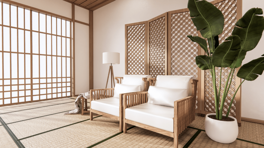 Japanese style living room 