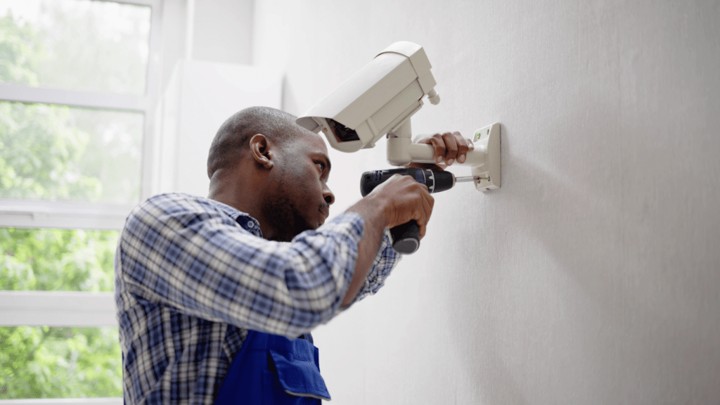 adding cctv video camera