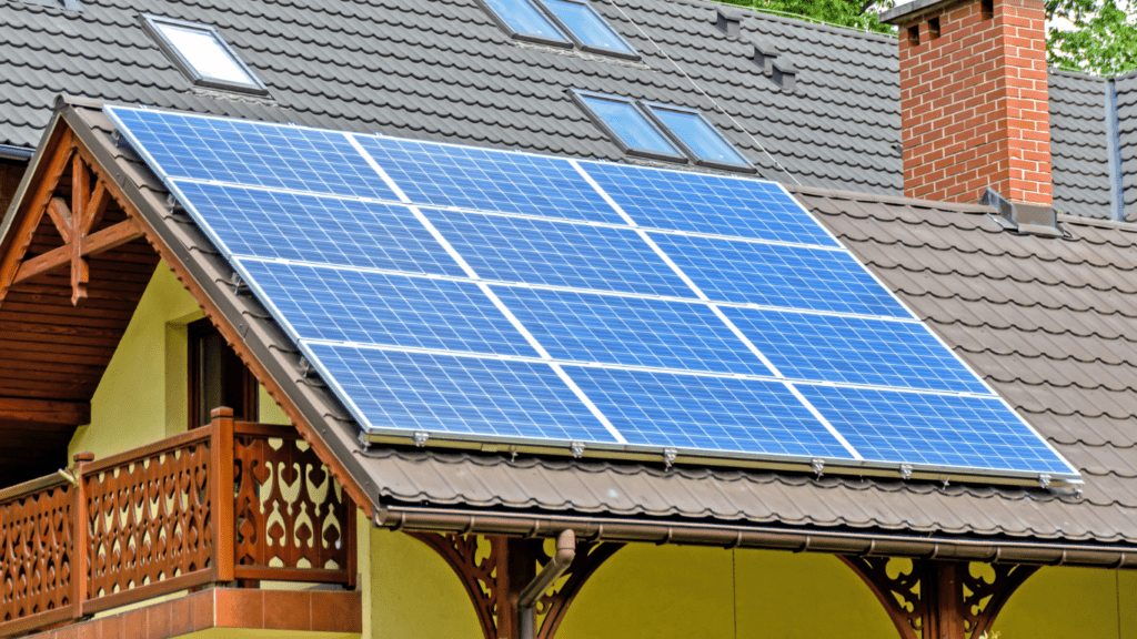 Solar Panels in the Roof