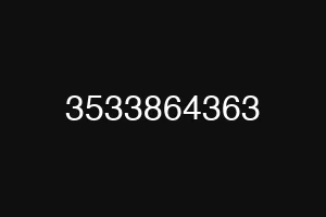 3533864363