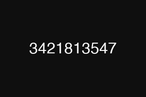 3421813547