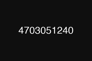 4703051240