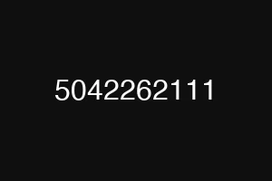 5042262111