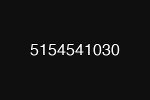 5154541030
