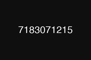 7183071215