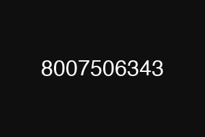 8007506343