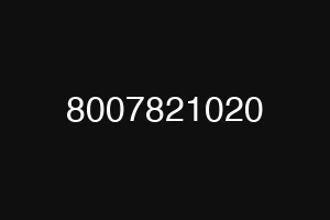 8007821020