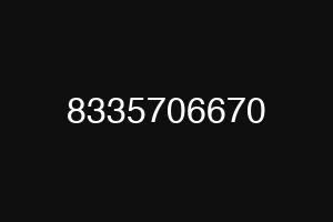 8335706670